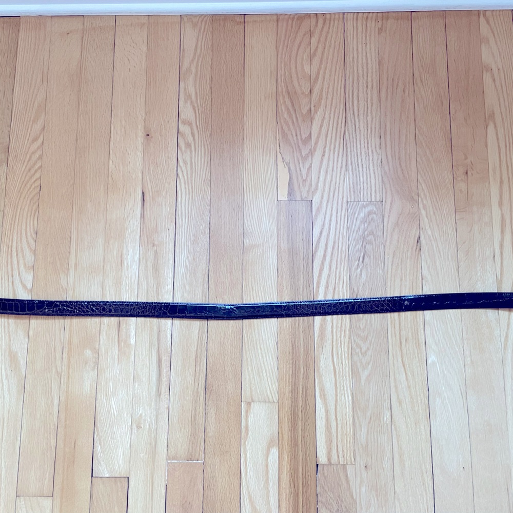 Vintage Ralph Lauren alligator belt made in Italy